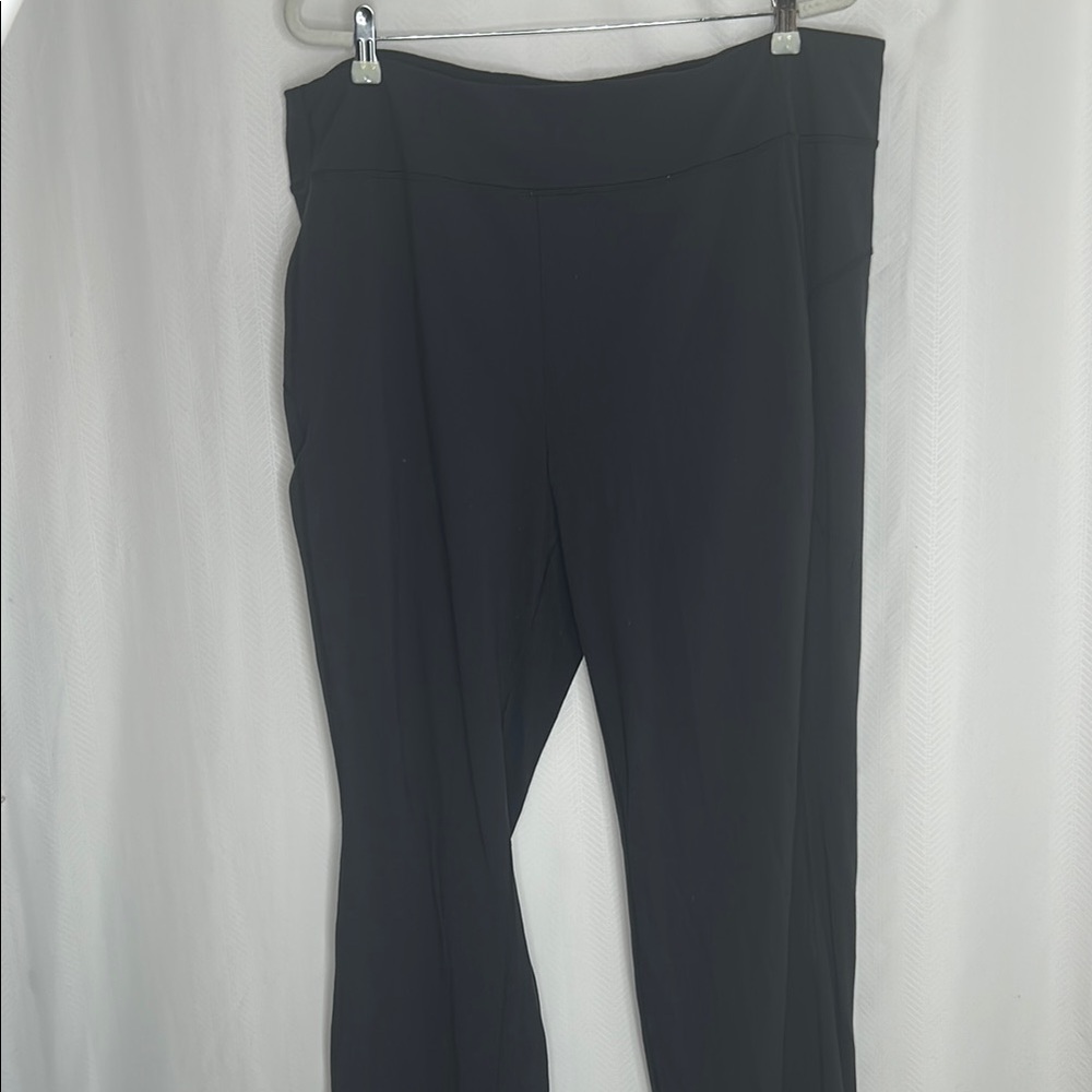 Duluth Trading Co Black Leggings Soft Stretchy Comfort